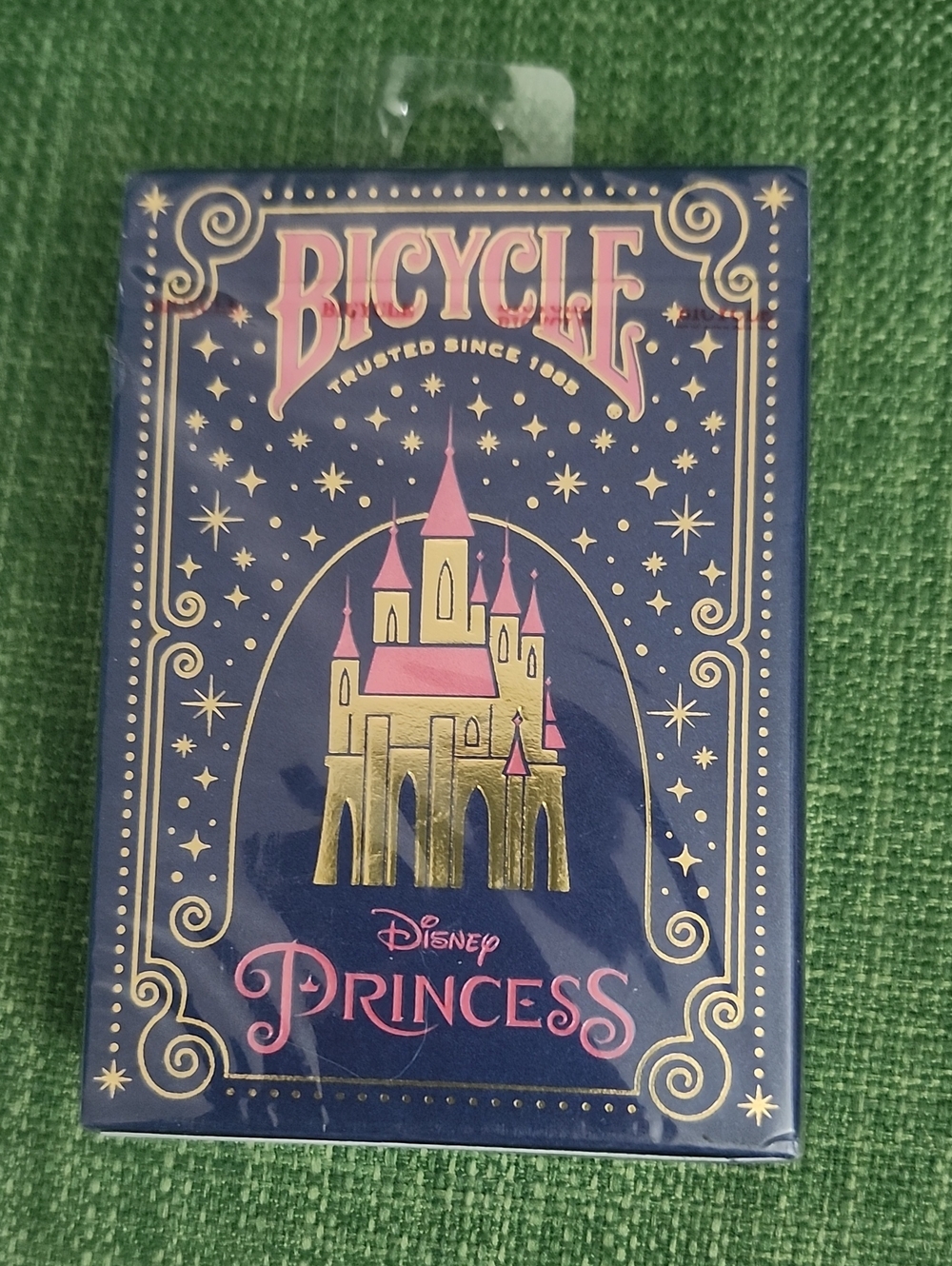 Bicycle x Disney Princess Playing Cards - Navy & Pink